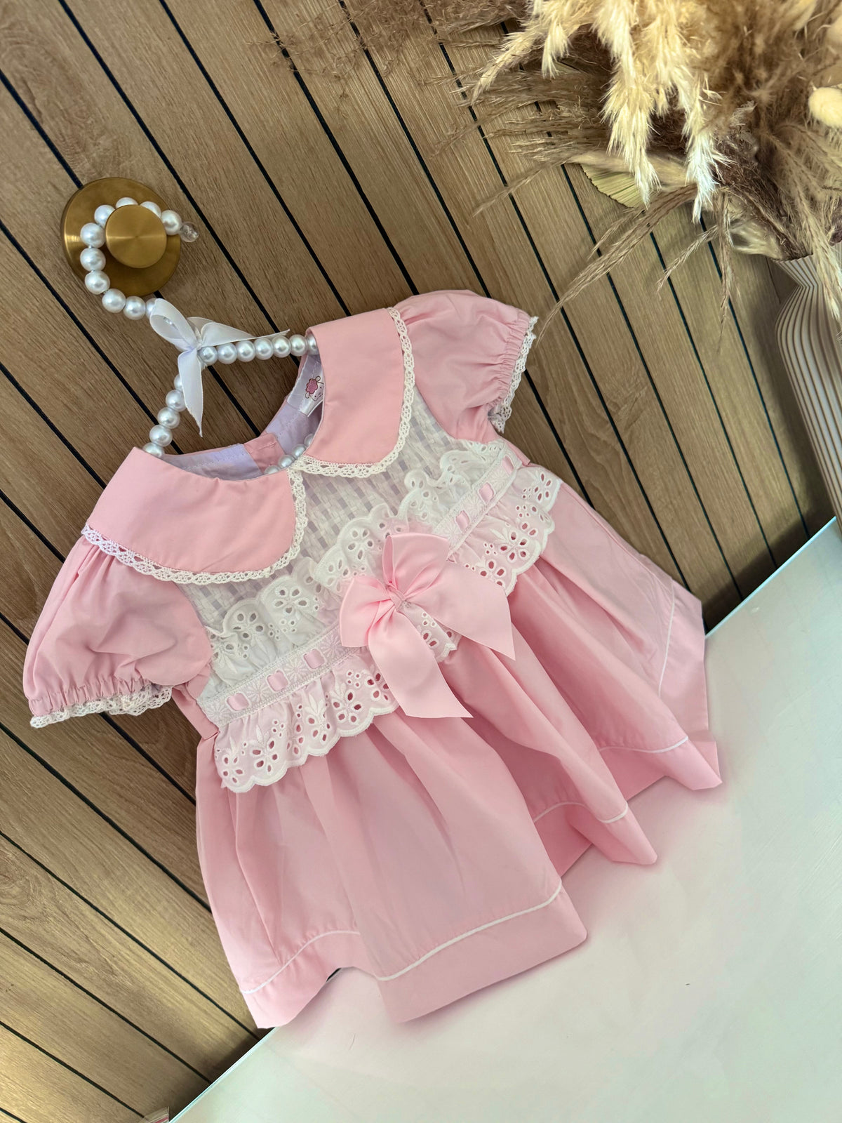 Smock Bow Dress