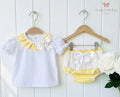 Lemon Bow Jam Pant Set