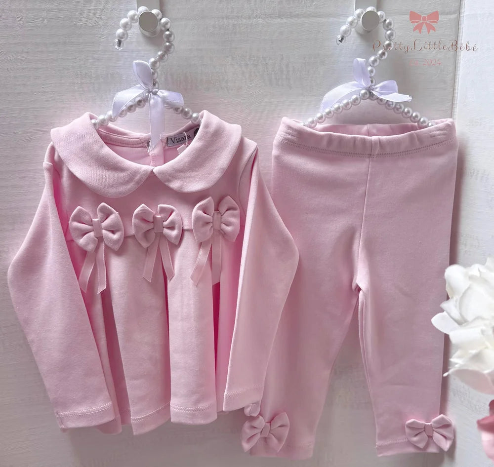 Luxury Pink Loungewear Set