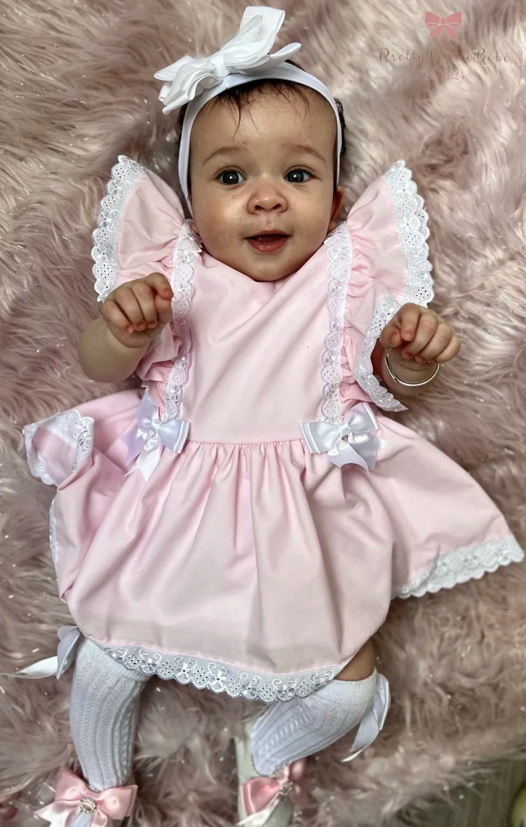 Pretty In Pink Ruffle Dress