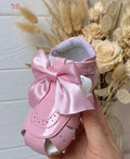 Sevva Detachable Bow Sandals - Pink