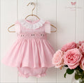 Pink Smock Dress & Pants